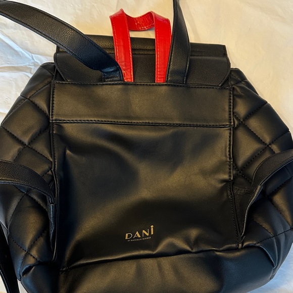 Disney Minnie Mouse black quilted backpack by Danielle Nicole - Picture 3 of 6